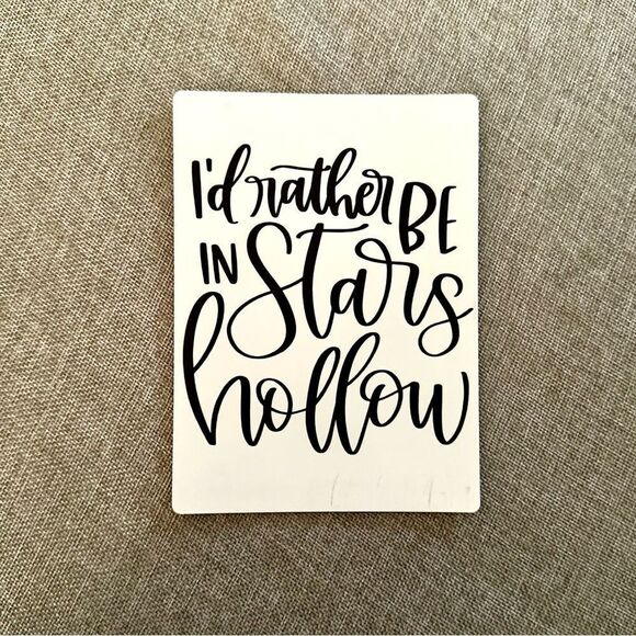 I’d Rather be in Stars Hollow Gilmore Girls Magnet - Picture 2 of 3